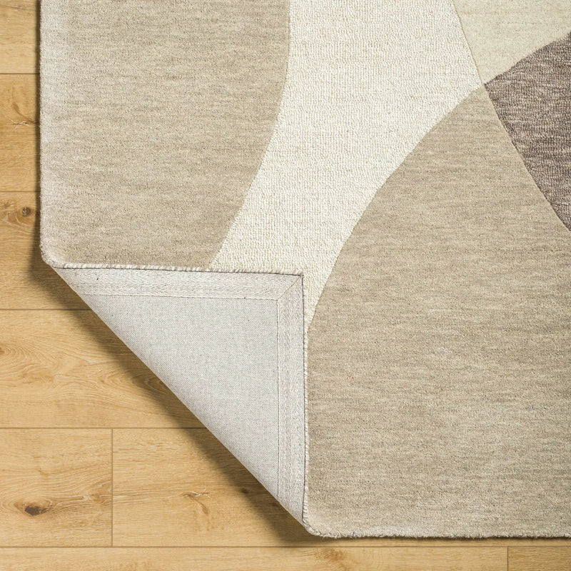 Cassiopeia Dark Brown & Beige Area Rug - Clearance by Boutique Rugs
