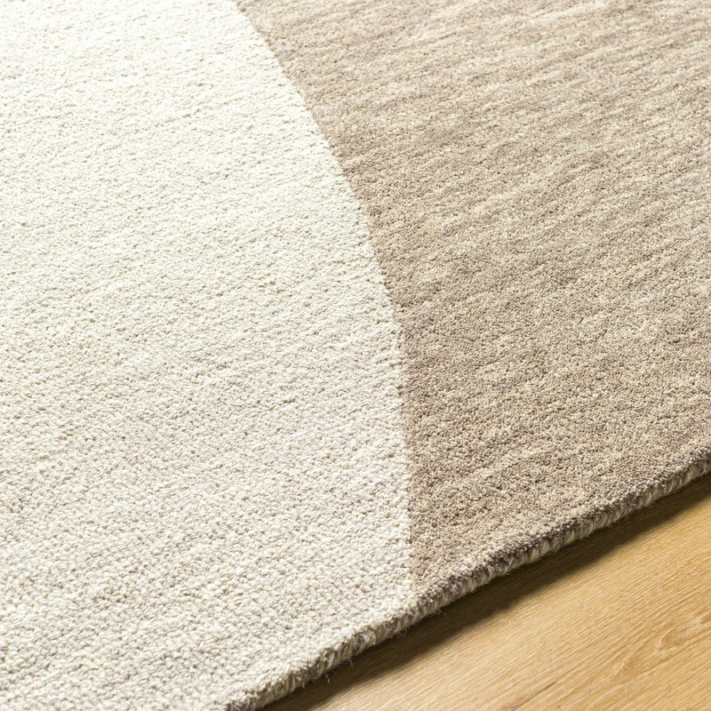 Cassiopeia Dark Brown & Beige Area Rug - Clearance by Boutique Rugs
