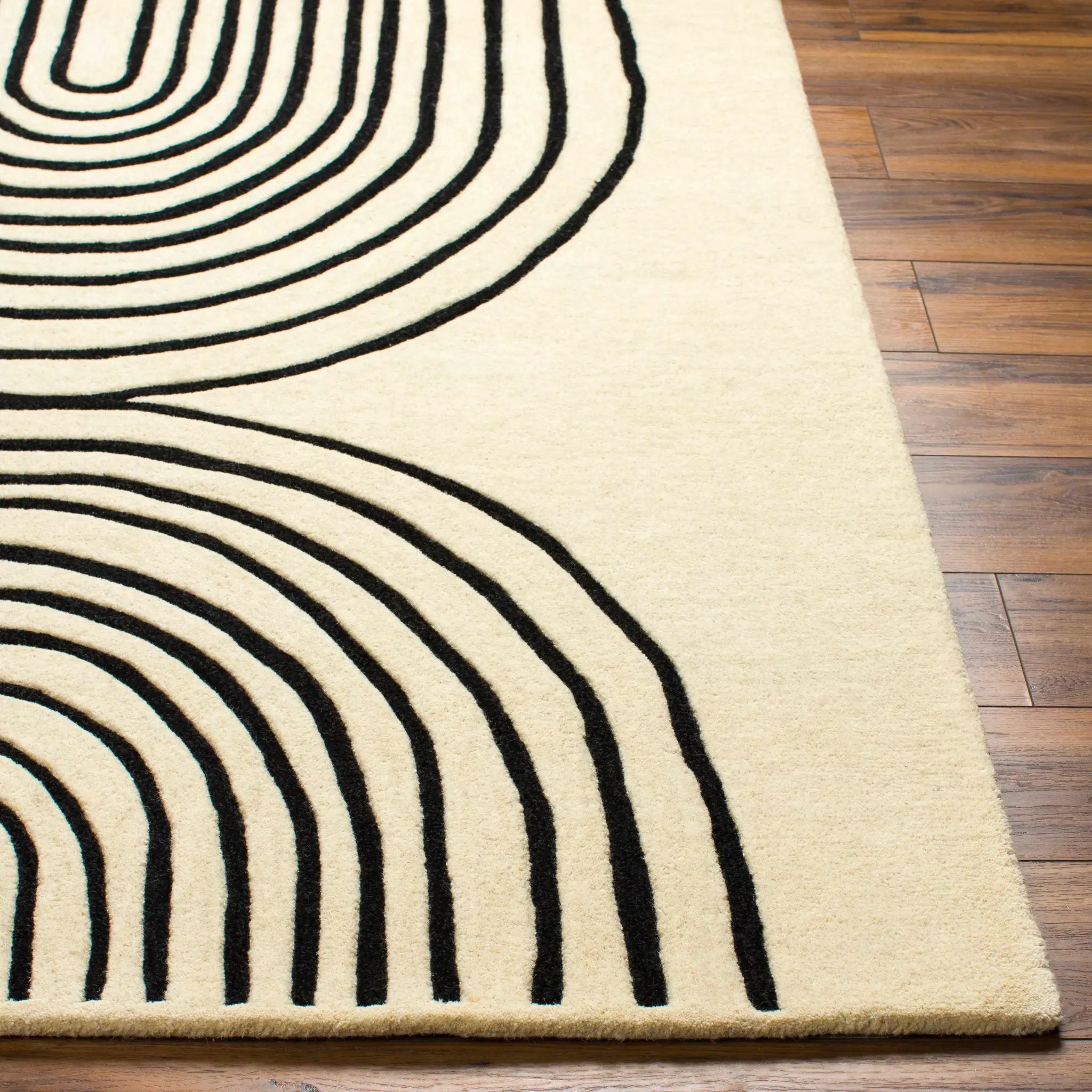 Fuat Cream Area Rug - Clearance by Boutique Rugs