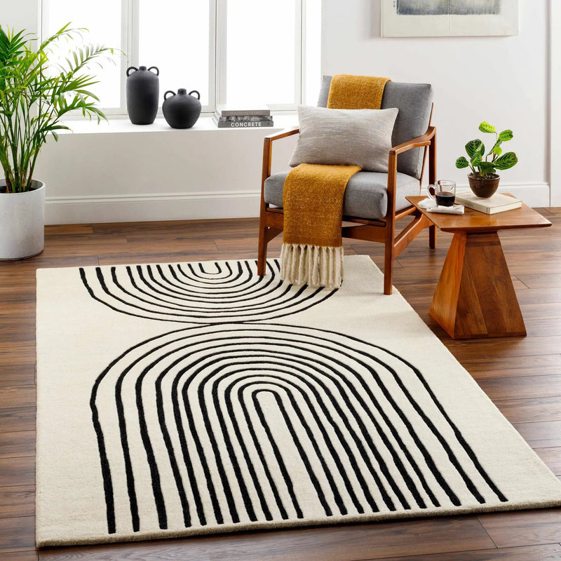 Fuat Cream Area Rug - Clearance by Boutique Rugs
