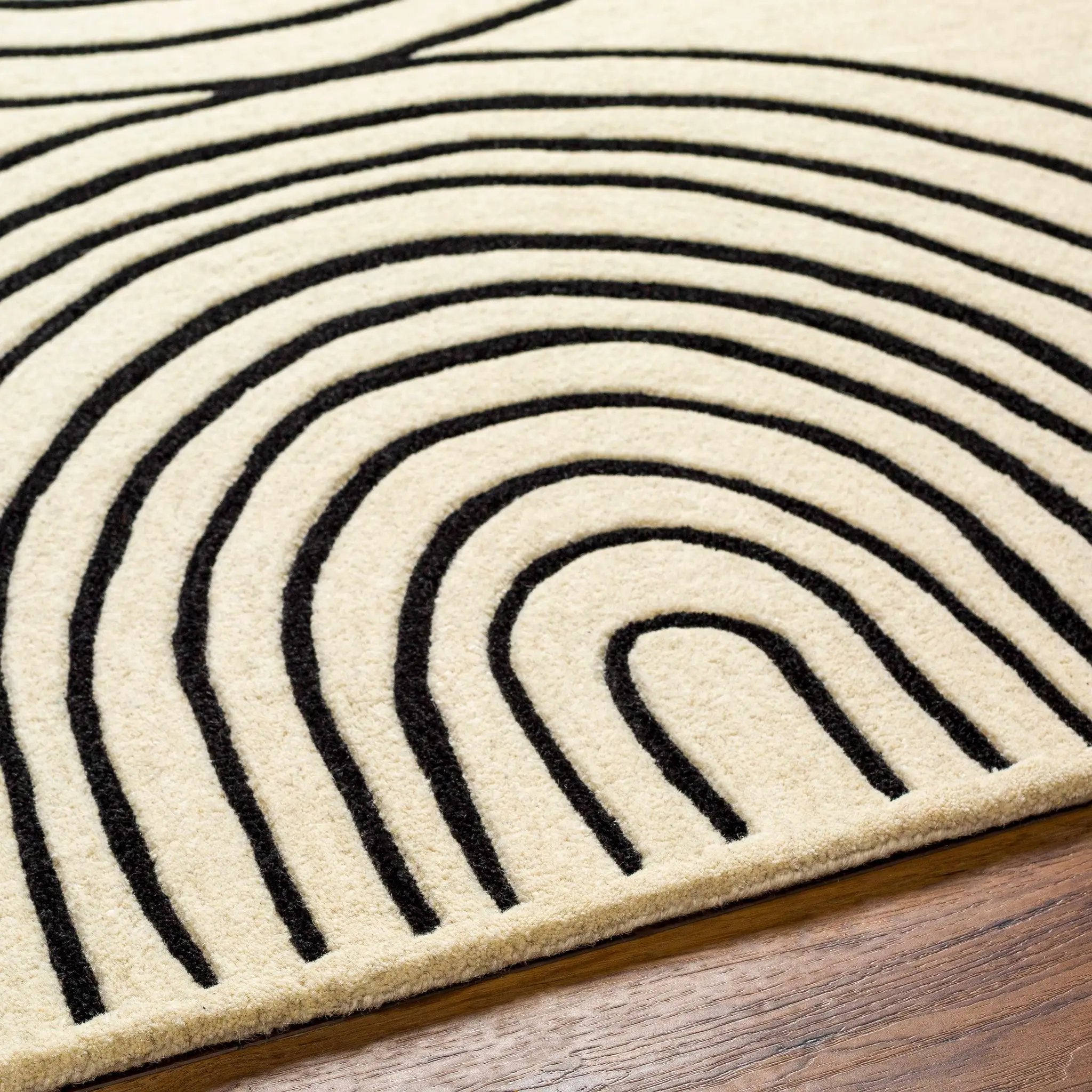 Fuat Cream Area Rug - Clearance by Boutique Rugs