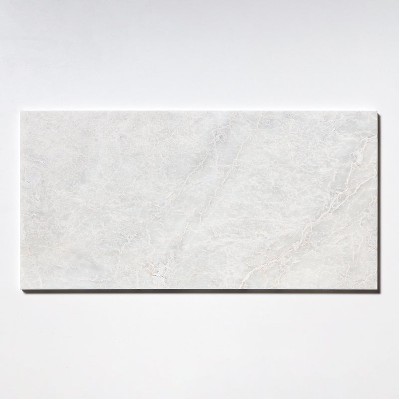 Siberian White Polished Marble Tiles 12x24 Marble Polished 12x24 Tiles