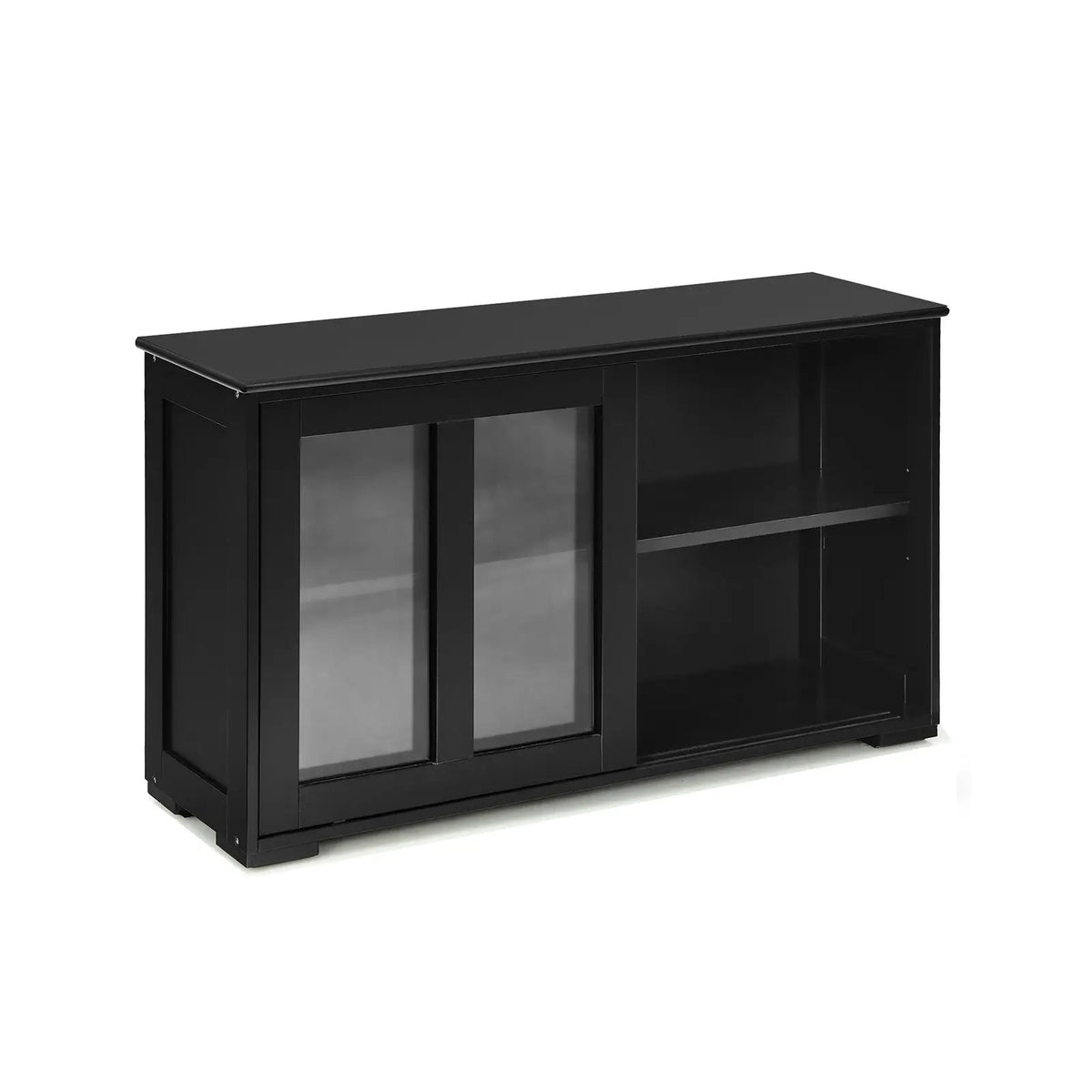 Sideboard Buffet Cupboard Storage Cabinet with Sliding Door, photo 3 of 11