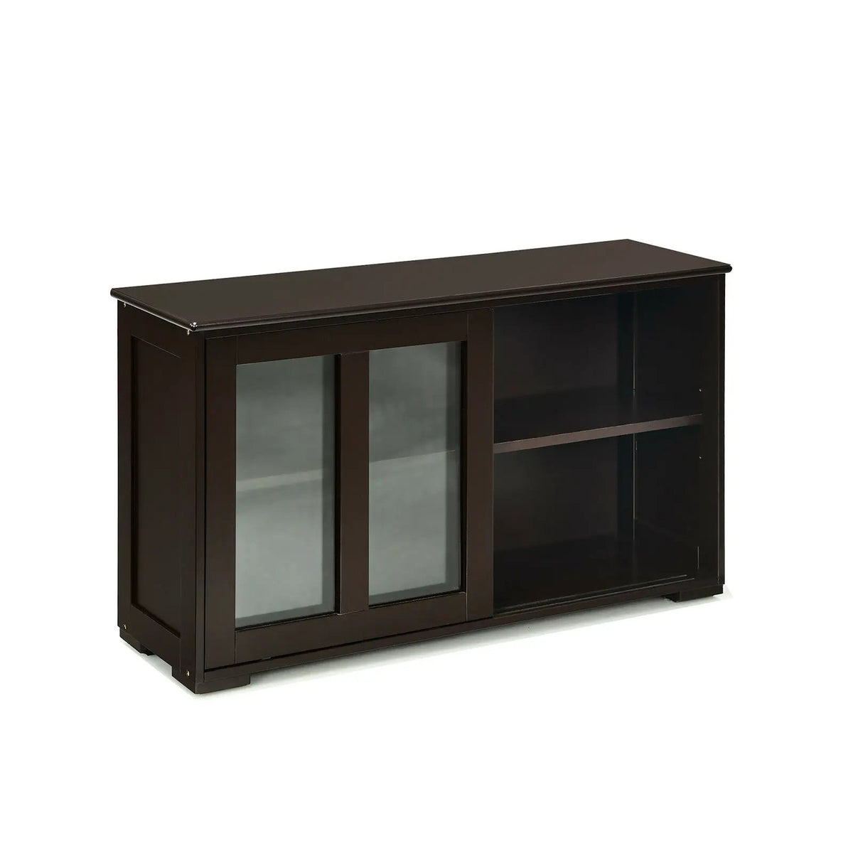 Sideboard Buffet Cupboard Storage Cabinet with Sliding Door, photo 9 of 11