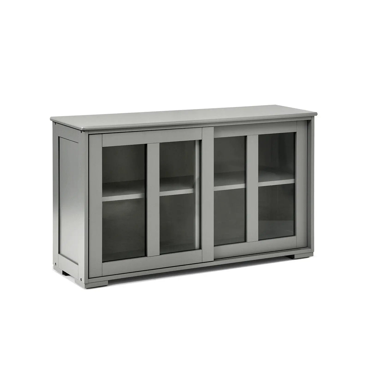 Sideboard Buffet Cupboard Storage Cabinet with Sliding Door, photo 10 of 11