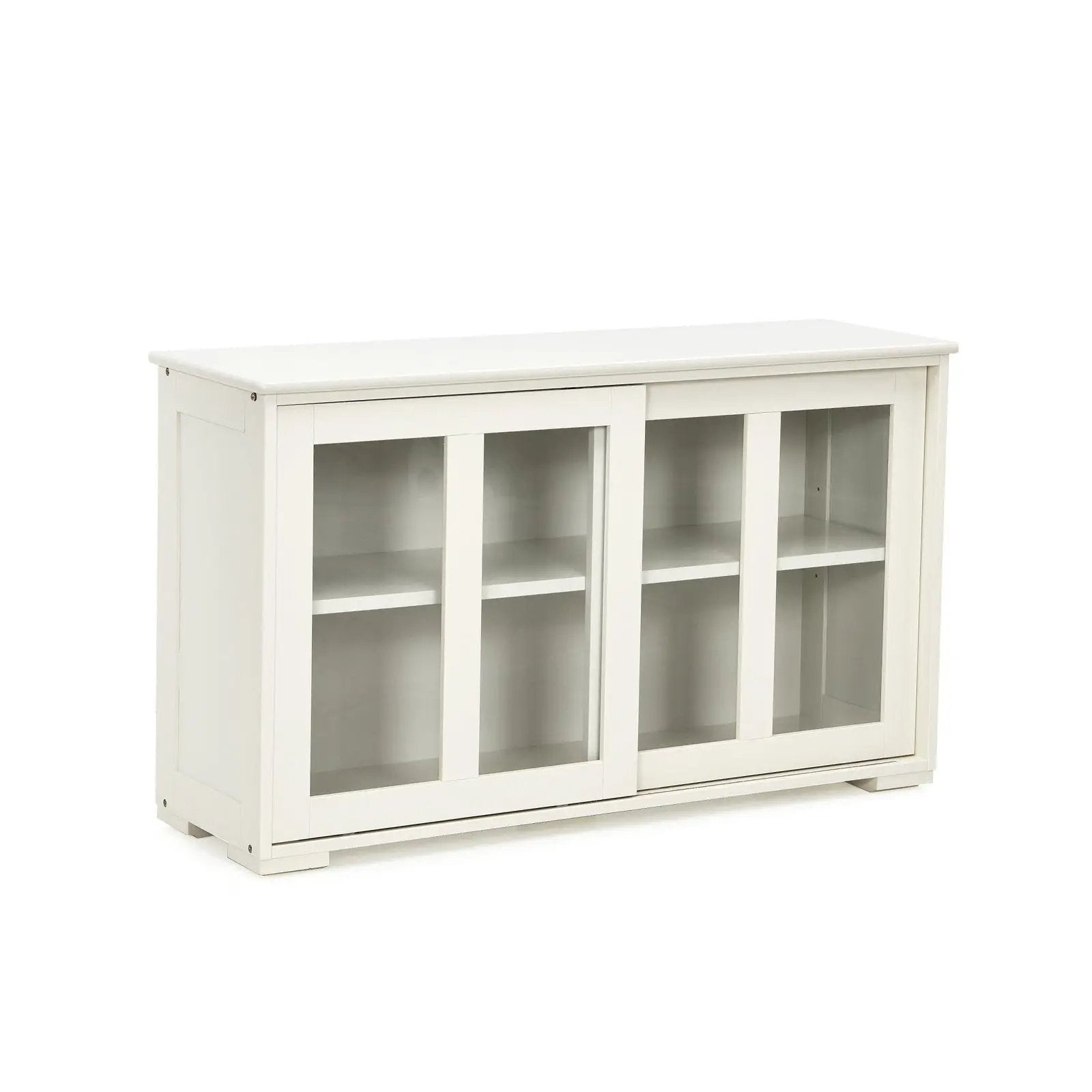 Sideboard Buffet Cupboard Storage Cabinet with Sliding Door by DirectDeals