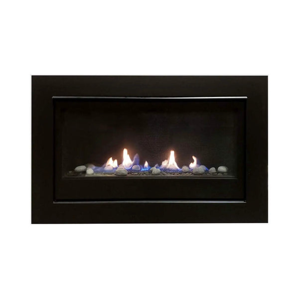 Sierra Flame Boston 36-Inch Gas-Burning Direct Vent Builder's Linear Fireplace [BOSTON-36-NG-EI] (SAK81297)