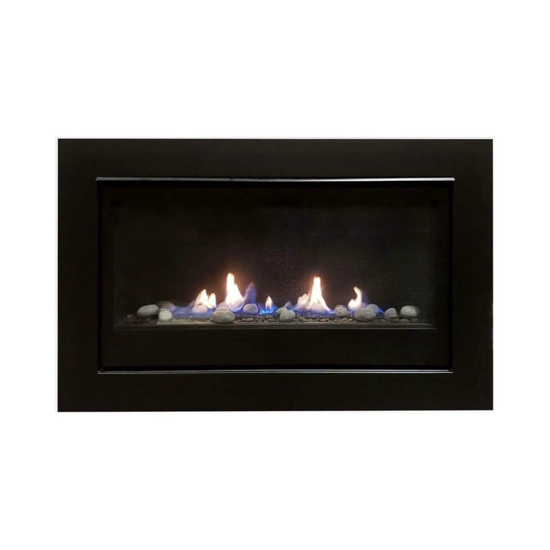 Sierra Flame Boston 36-Inch Gas-Burning Direct Vent Builder's Linear Fireplace [BOSTON-36-NG-EI] (SAK81297) by SAKSBY WHOLESALE