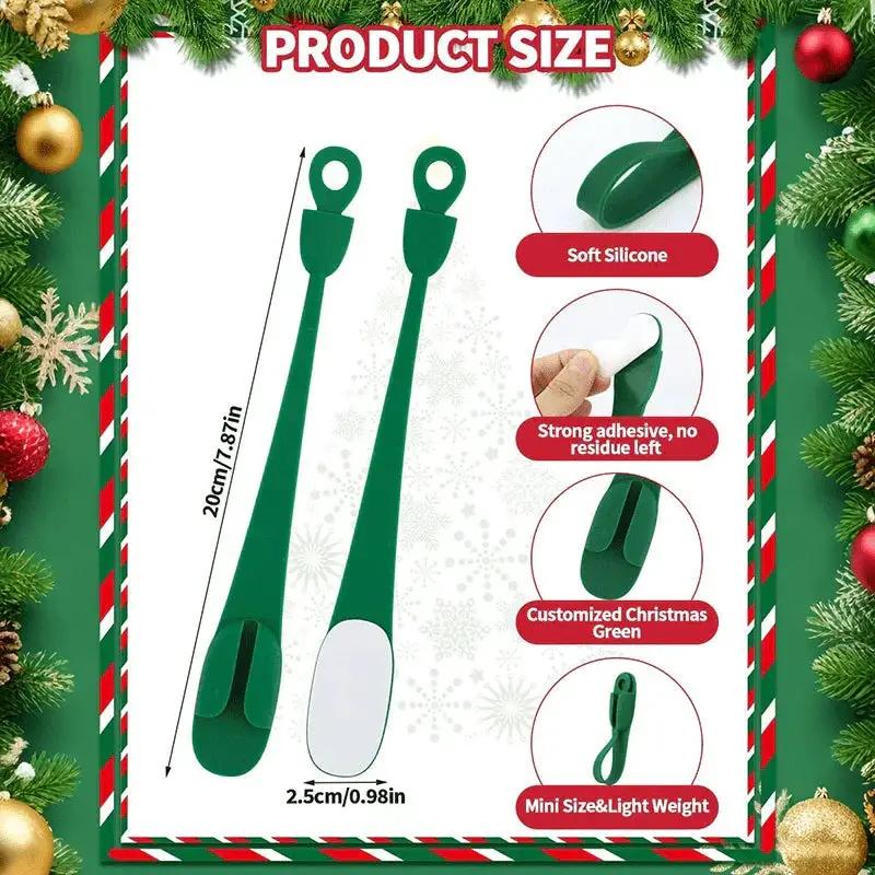 Silicone Wreath Hooks Set - Reusable Adhesive Hangers by House Of Avana