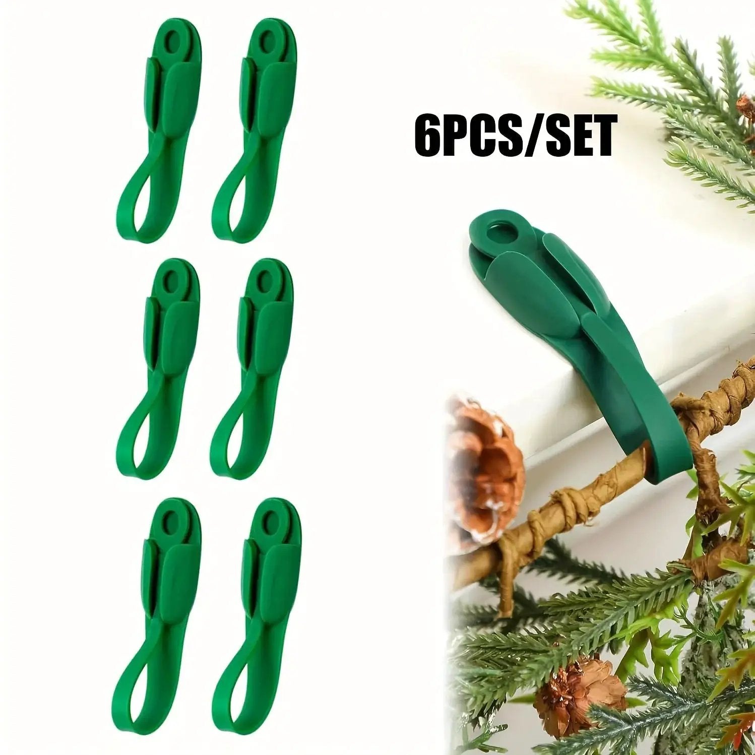 Silicone Wreath Hooks Set - Reusable Adhesive Hangers by House Of Avana