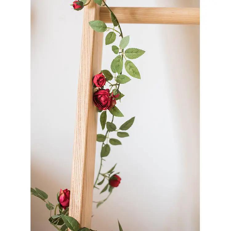 Artificial Silk Rose Vine 57" Long by RusticReach