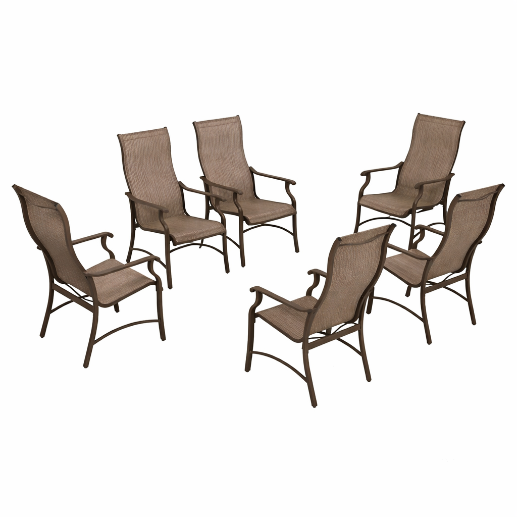 6 Trevi Textilene Dining Chair by Outdoor-USA®