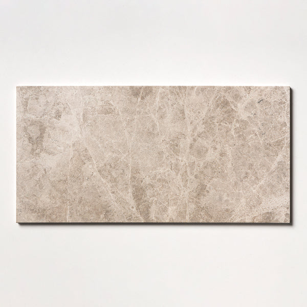Silver Mystique Honed Marble Tiles 12x24
