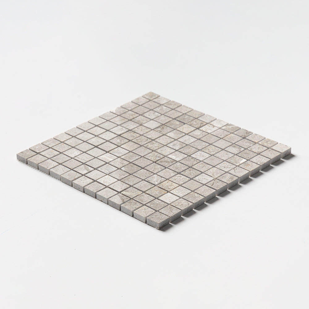 Silver Mystique Polished 1x1 Marble Mosaics 12x12 Marble Polished 12x12 Mosaics — 2