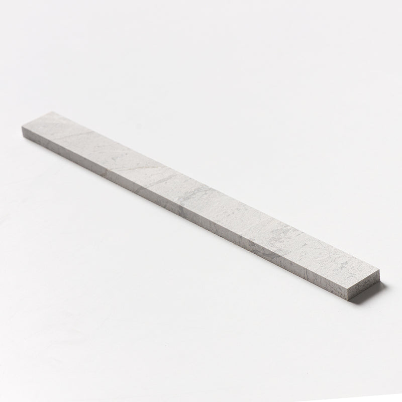 Silver Shadow Fine Textured Plank Marble Tiles 1 9/16x18 Marble Fine Textured 4x24 Tiles — 4