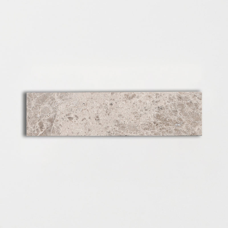 Silver Shadow Honed 2x8x1/2 Marble Honed 2x8 Tiles