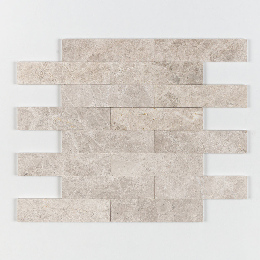 Sky Blue Honed Subway Marble Tiles 3x12 Marble Honed 3x12 Tiles — 1
