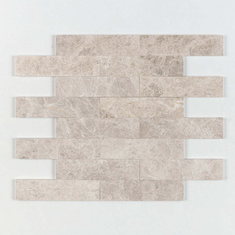 Sky Blue Honed Subway Marble Tiles 3x12 Marble Honed 3x12 Tiles — 1