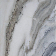 Silver Sky Cross Cut Polished Marble Tiles 12x12