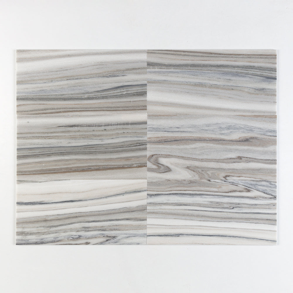 Silver Sky Honed Marble Tiles 12x24 Marble Honed 12x24 Tiles — 1