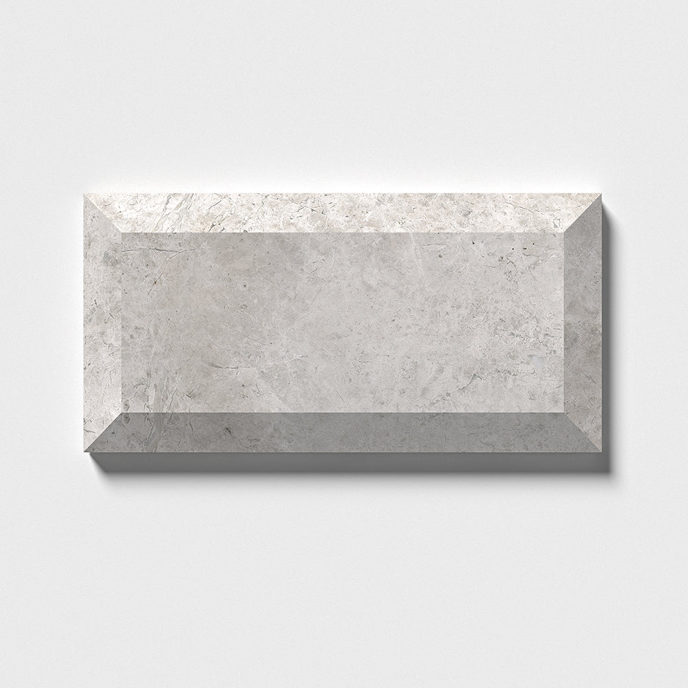 Silver Sky Honed Subway Marble Tiles 2 3/4x5 1/2 Marble Honed 2x6 Tiles