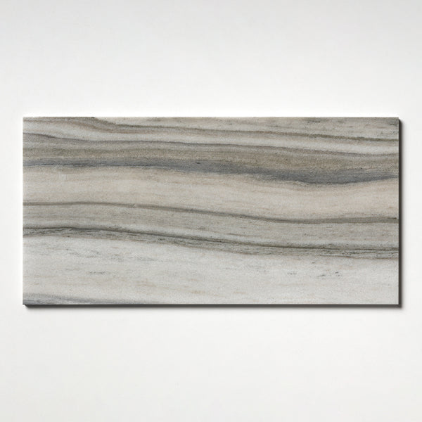 Silver Sky Polished Marble Tiles 12x24