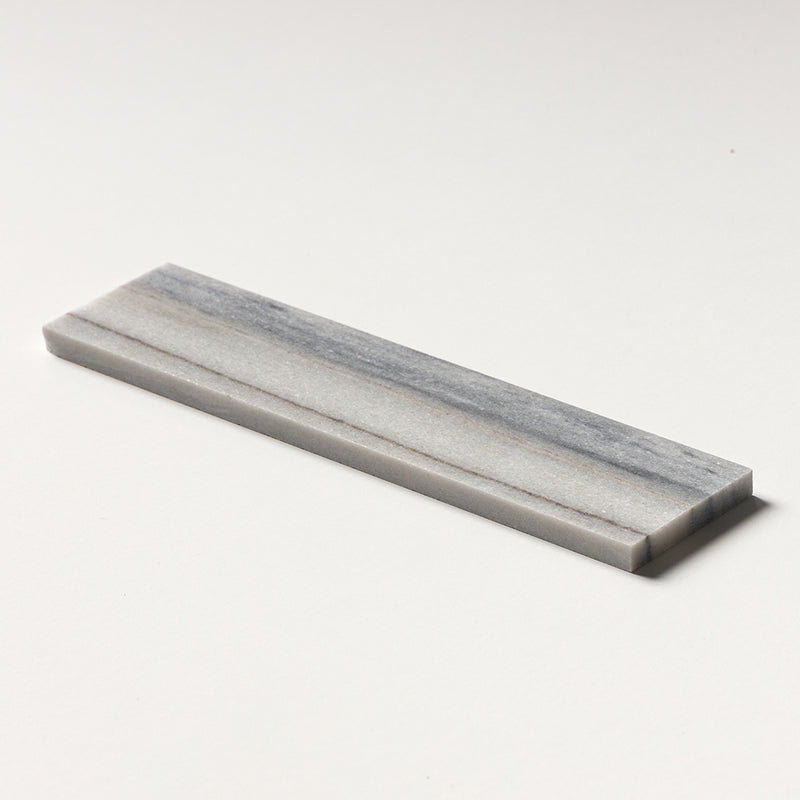 Silver Sky Polished Subway Marble Tiles 3x12 Marble Polished 3x12 Tiles — 2