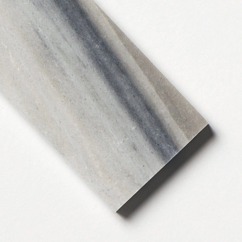 Silver Sky Polished Subway Marble Tiles 3x12 Marble Polished 3x12 Tiles — 3