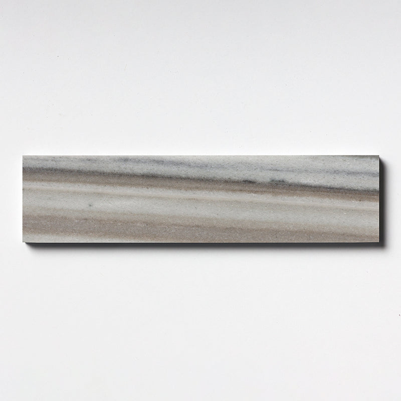 Silver Sky Polished Subway Marble Tiles 3x12 Marble Polished 3x12 Tiles