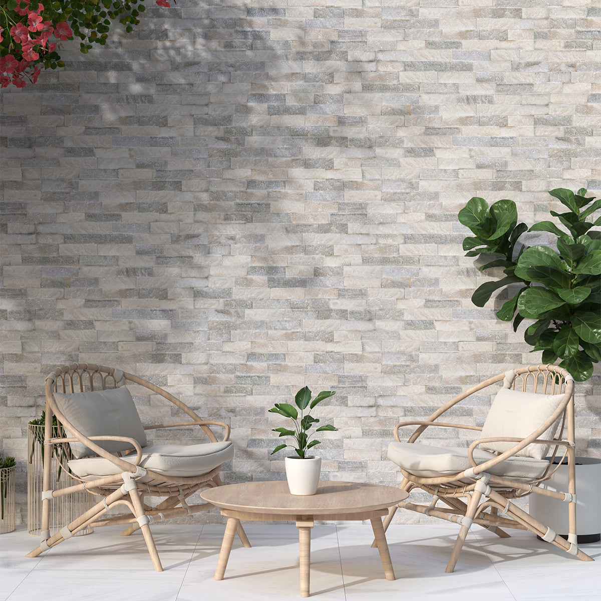 Silver Sky Wall Decos Marble Accent Tiles 6x24 Marble Wall Decos 6x24 Accent Tiles — 2