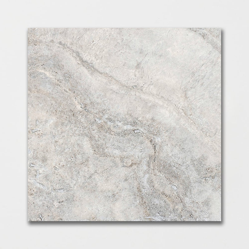 Silver Travertine Honed Filled Travertine Tiles 12x12 Travertine Honed Filled 12x12 Tiles