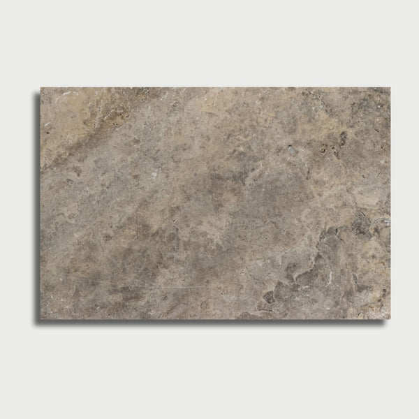 Silver Tumbled Travertine Pavers 16x24