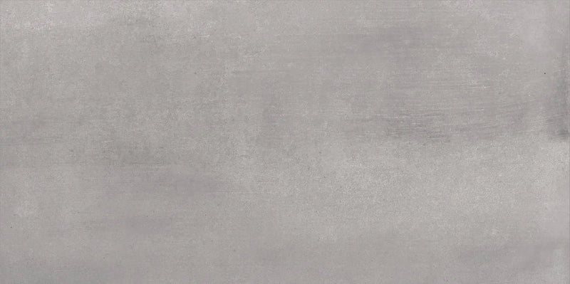 Chicago Silver Concrete Look Porcelain Tiles 12x24 by landmarkceramics