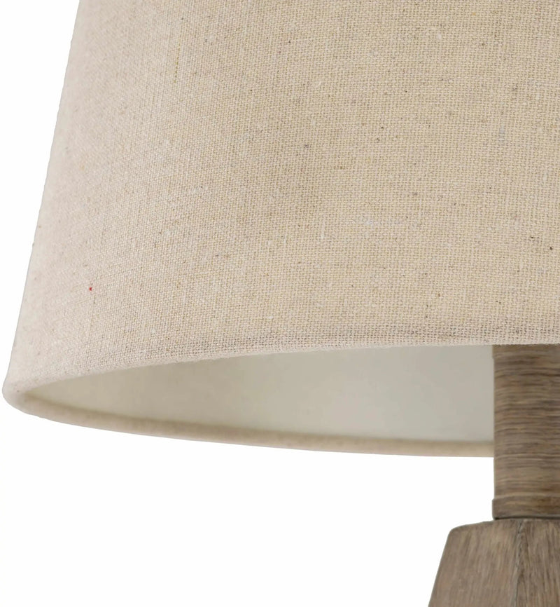 Simala Wood Table Lamp by Boutique Rugs