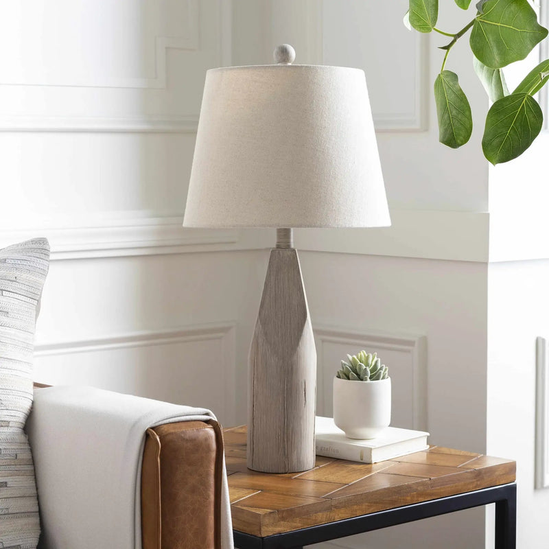 Simala Wood Table Lamp by Boutique Rugs