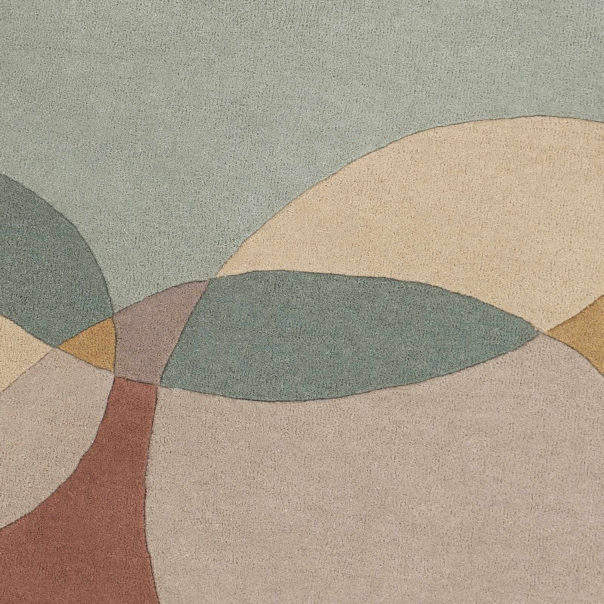 Simla Novelty Wool Rug, sample swatch