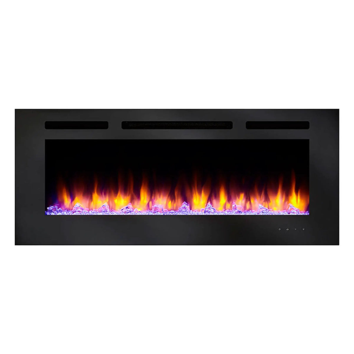 Simplifire Allusion Recessed Linear Electric Fireplace [SF-ALL48/50/60-BK] (SAK13256) by SAKSBY WHOLESALE