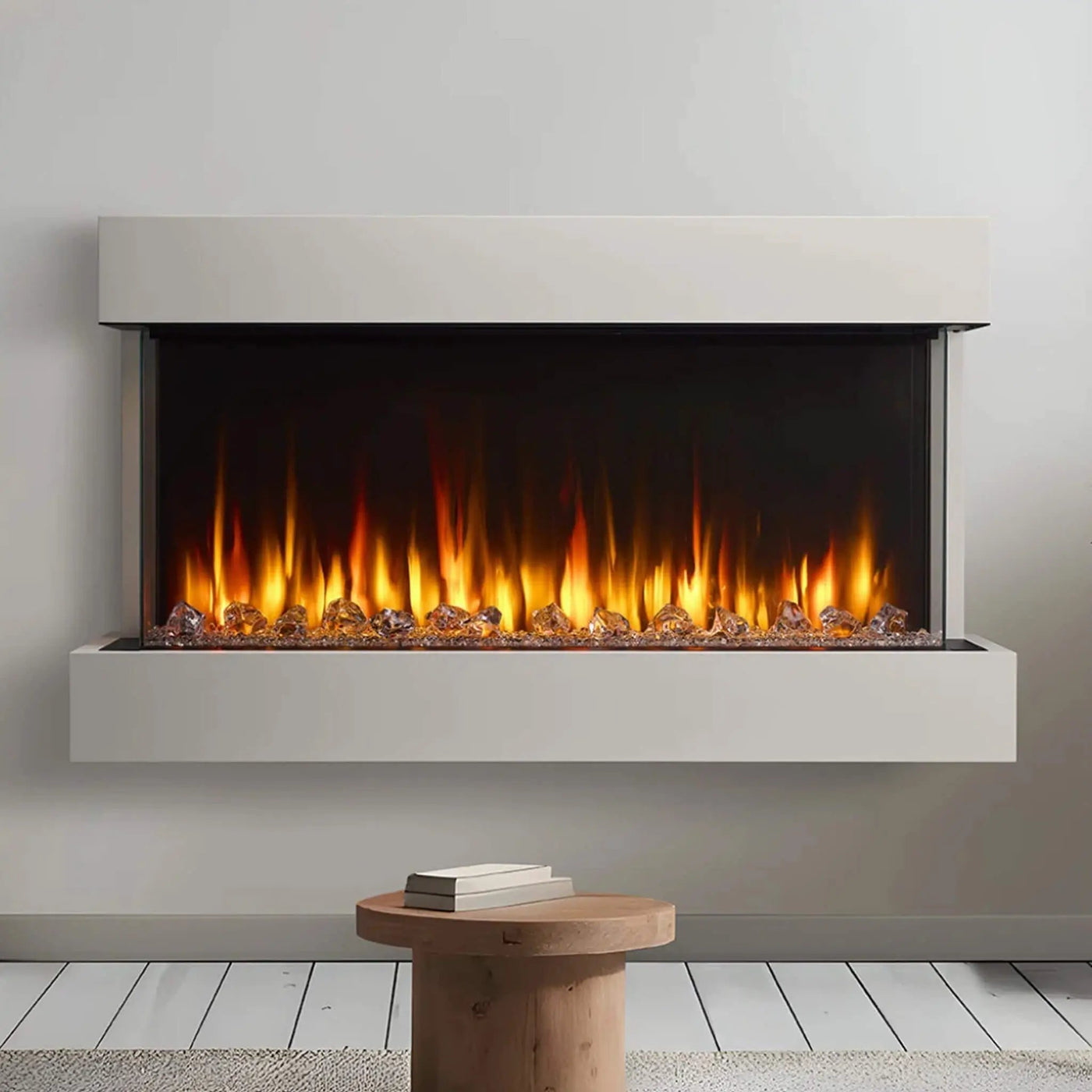 SimpliFire Triton Multi-View Smart Linear Electric Fireplace [SF-TR50/65/78] (SAK23691) by SAKSBY WHOLESALE