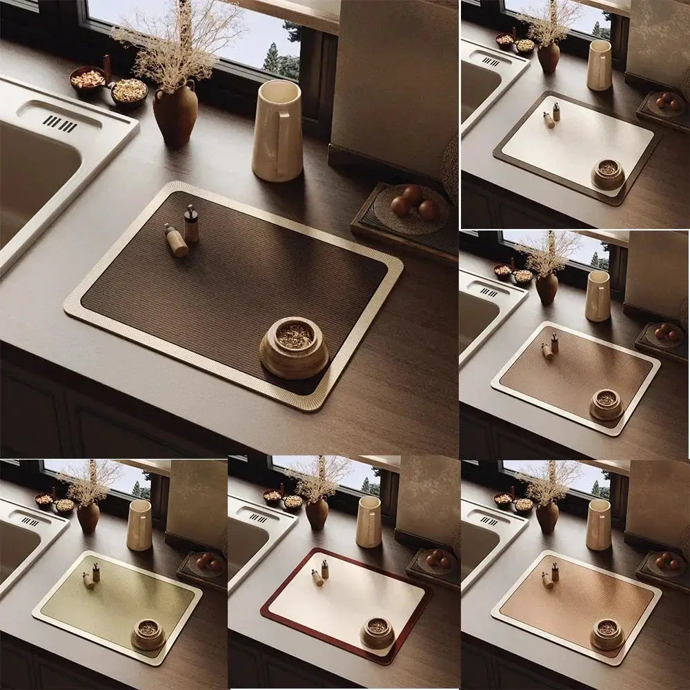 Sink Mat - Non-Slip Rubber Minimalist by House Of Avana