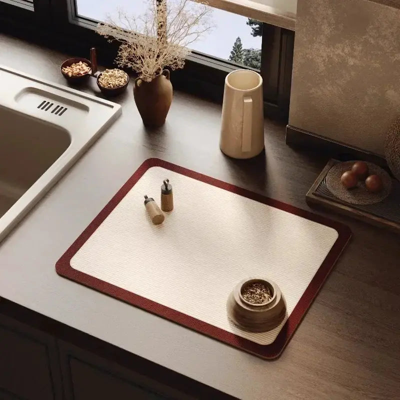 Sink Mat - Non-Slip Rubber Minimalist by House Of Avana