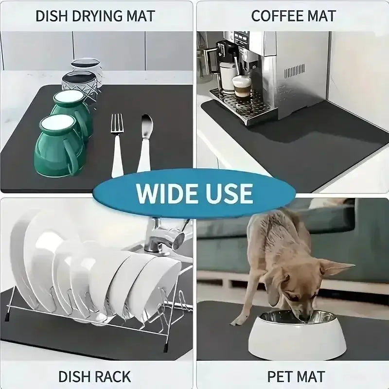 Sink Mat - Non-Slip Rubber Minimalist by House Of Avana