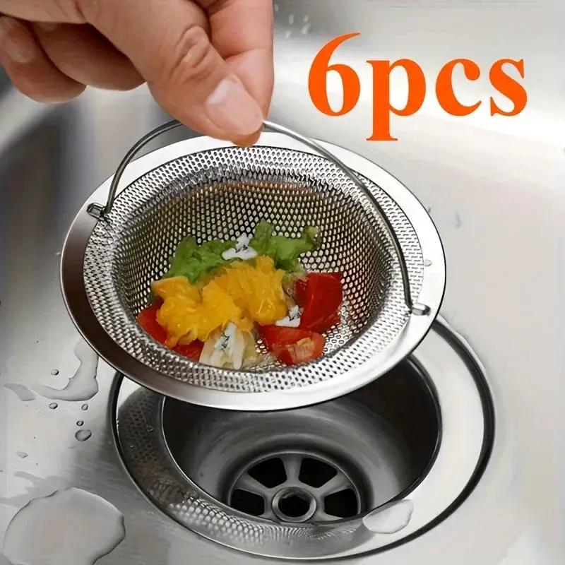 Sink Strainer - Rust-Resistant Stainless Steel with Handle by House Of Avana