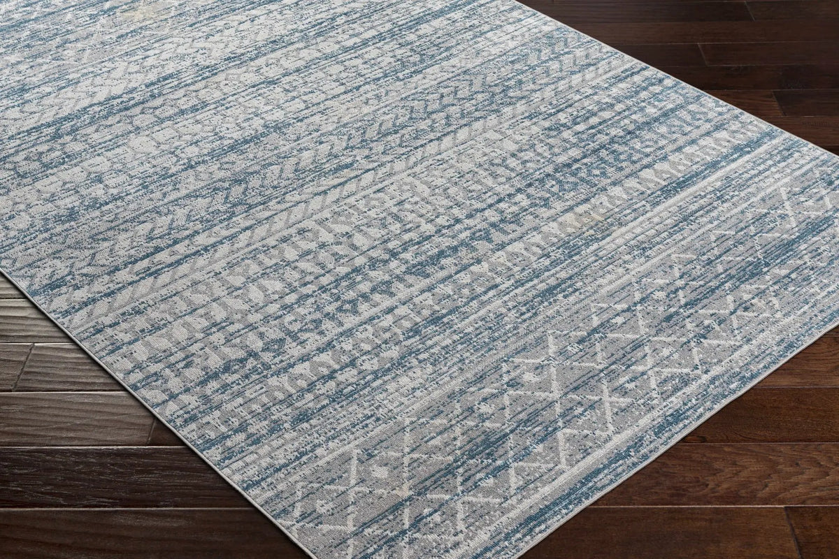 Tambac Blue Washable Area Rug - Clearance, photo 5 of 12