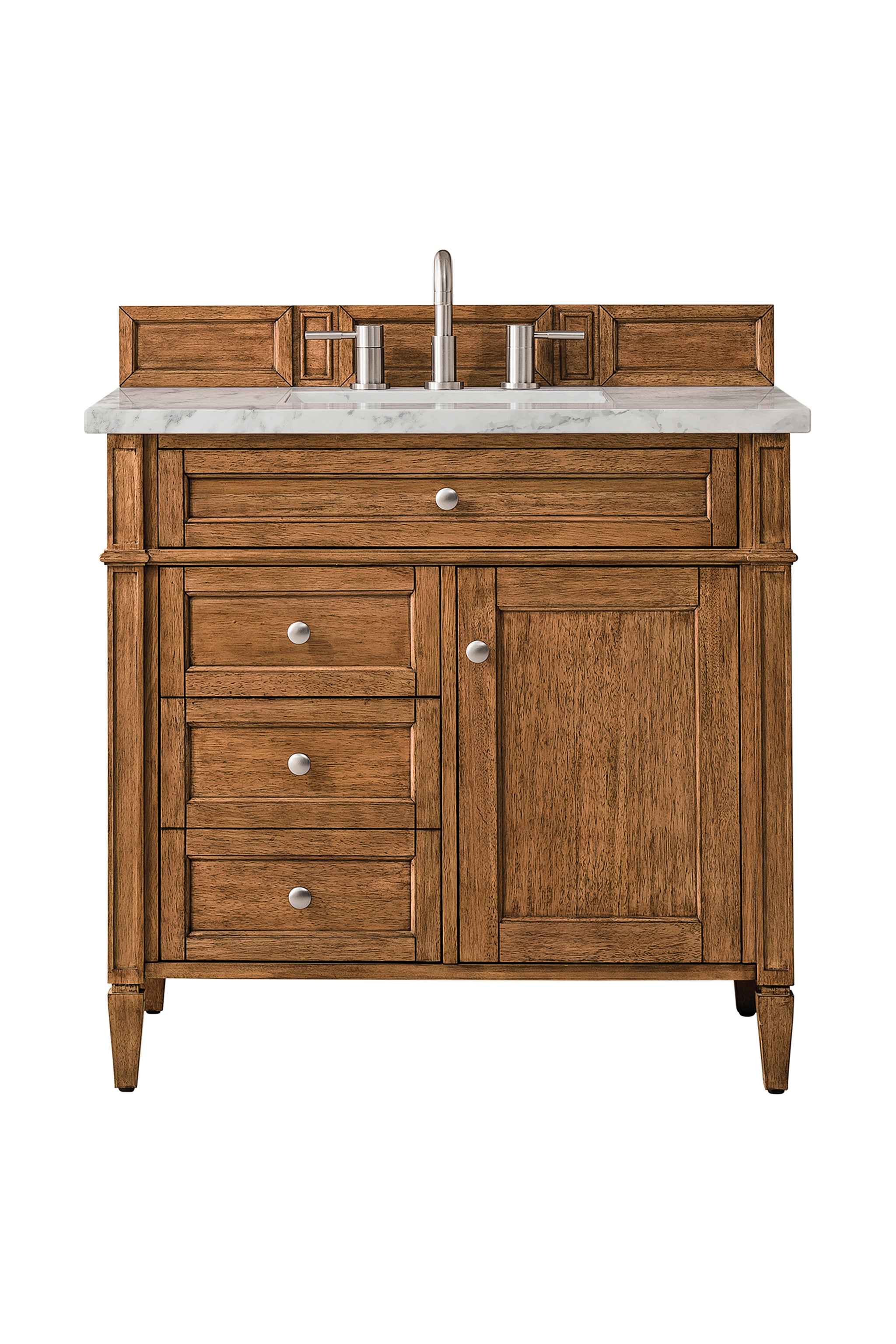 James Martin Brittany 36" Single Bathroom Vanity, Saddle Brown, view 25