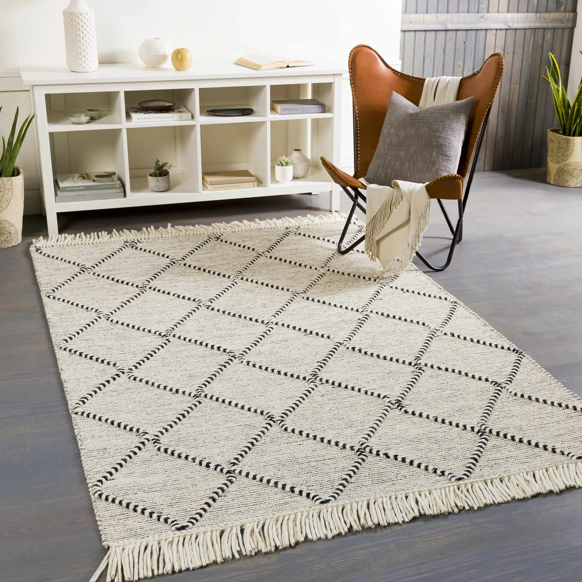 Siyabuswa Area Rug - Clearance, installed in a room