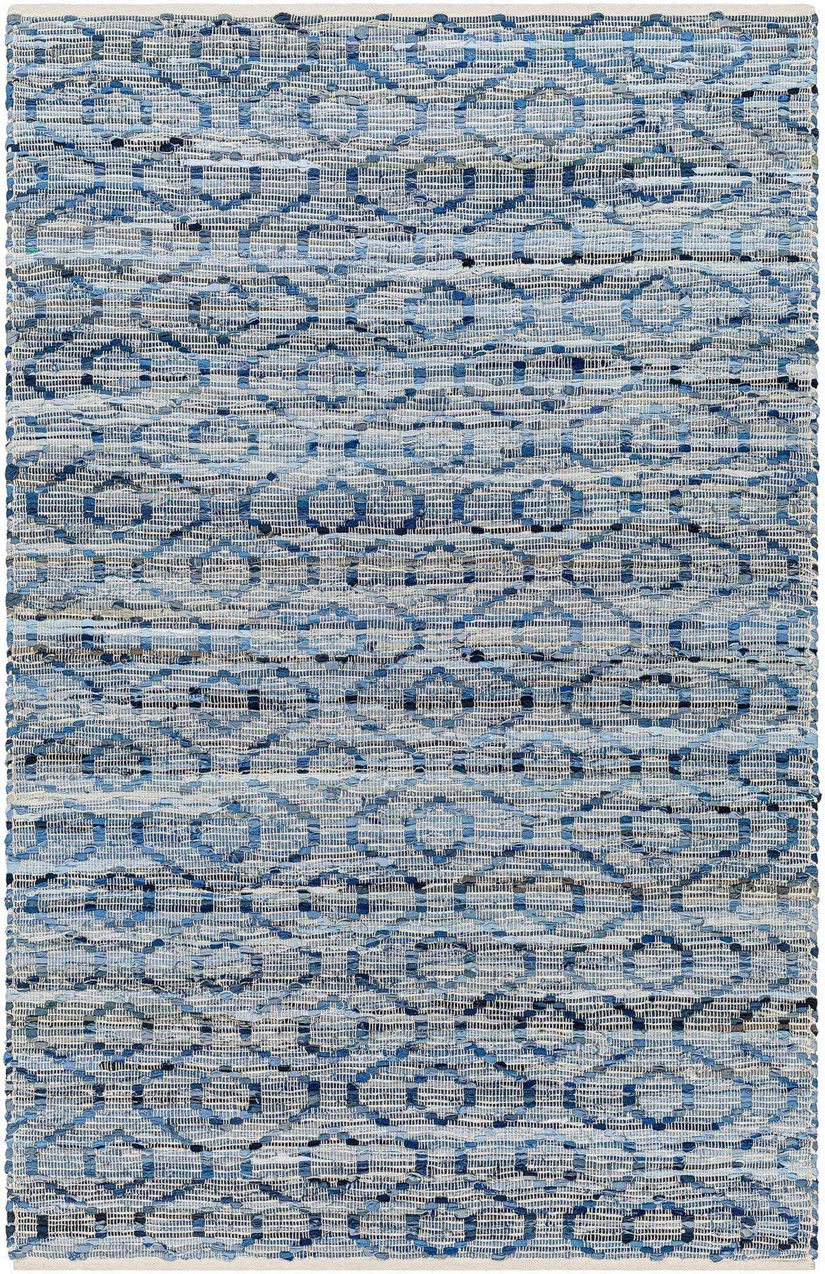 Gurit Blue & Brown Area Rug - Clearance