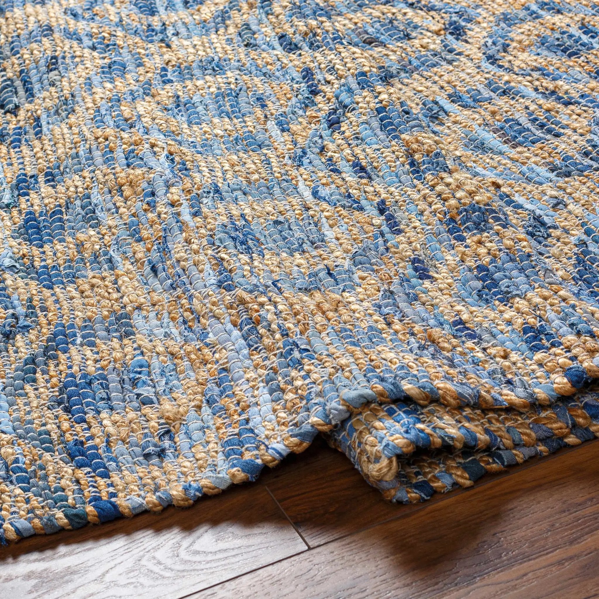 Isaye Blue Area Rug - Clearance by Boutique Rugs