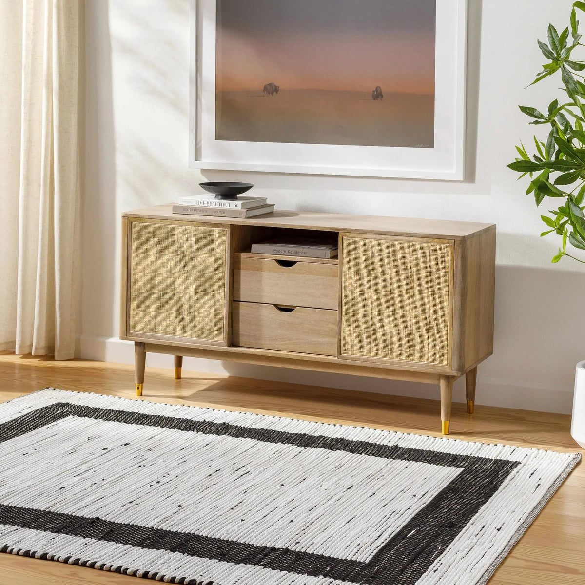 Jaden Area Rug - Clearance, installed in a room