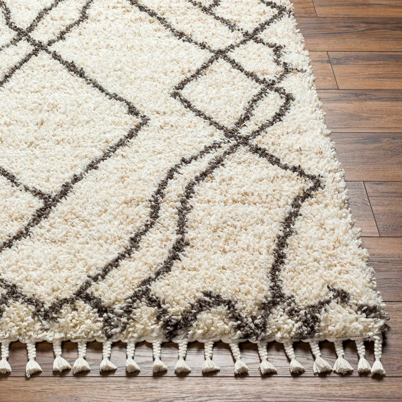 Hersz Cream Area Rug - Clearance by Boutique Rugs