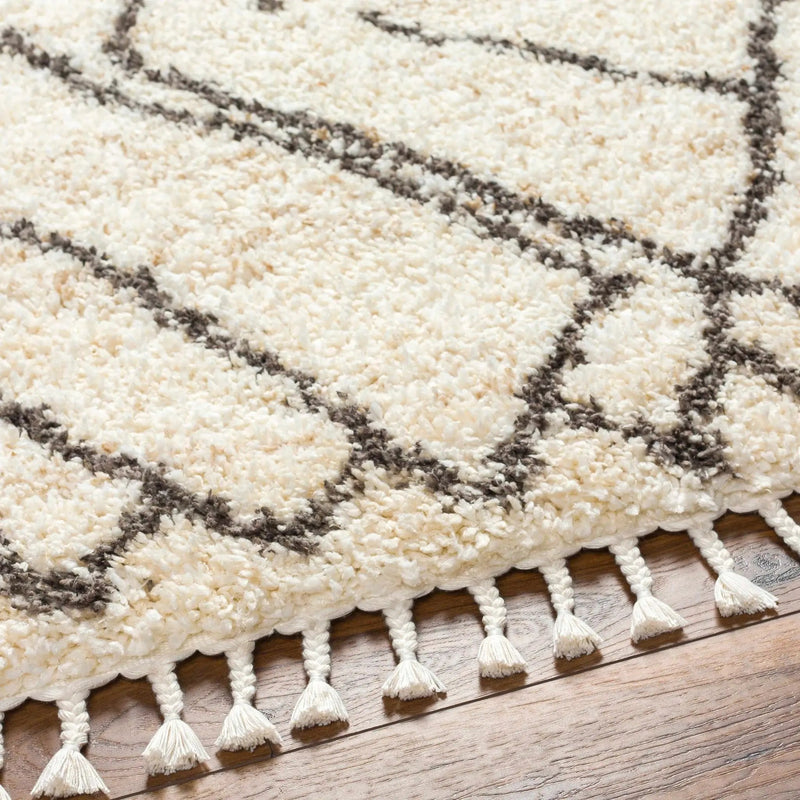 Hersz Cream Area Rug - Clearance by Boutique Rugs